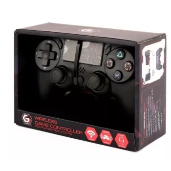 Spēļu kontrolieris GEMBIRD JPD-PS4BT-01-BK bezvadu PS4 saderīgs ievadierīce