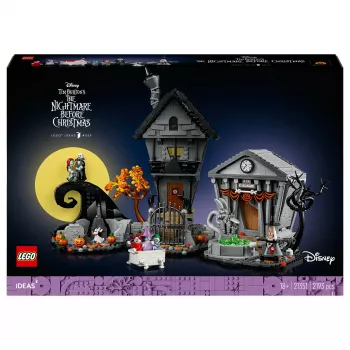 LEGO Ideas - Tim Bērtona Disneja filma Šausmu nakts pirms Ziemassvētkiem (21351)