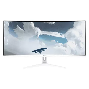 Izliekts monitors Arozzi Nova 34 collas (86,4 cm) VA LED 3440×1440 21:9 1 ms Balts