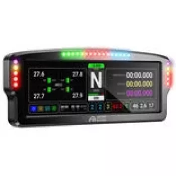 Ascher Racing Dashboard, 7,85 collu LCD skārienekrāns, 26 RGB-LED - melns (76080089)
