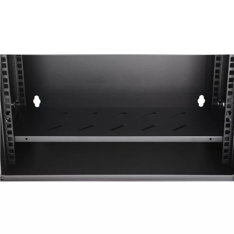 EXTRALINK LITE 9U 530x400 sienas skapis ar plauktu, melns