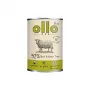 Slapjā suņu barība OLLO Pure liellopu gaļa un zaļā kuņģa 400 g kārba — pieaugušiem suņiem, olbaltumvielas 14.5%, tauki 11.9%, mitrums 69%