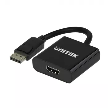Unitek DisplayPort uz HDMI 1080P Full HD Adapter Melns