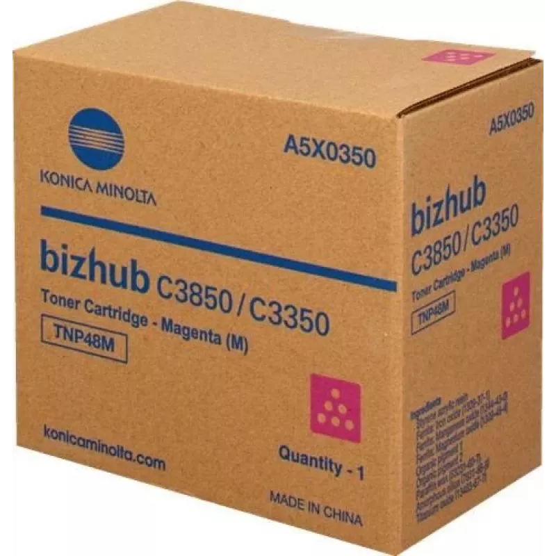 Konica Minolta TNP-48M oriģinālā magenta tonera kasetne 1 gab.