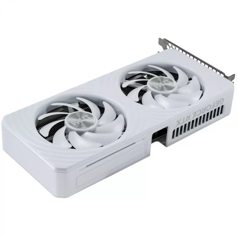 Videokarte Palit GeForce RTX 5060 Ti White OC — GeForce RTX 5060 Ti, 16 GB GDDR7, 128 bitu, PCIe 5.0, 2407 MHz