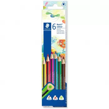Krāsu zīmulis Staedtler 187 C6 Multicolour 6 gab.