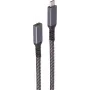 shiverpeaks ®-BASIC-S--USB-C pagarinātājkabelis, 3.2, PD, tekstils, 0,5m (BS14-74003)