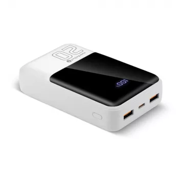 Powerbank everActive EB-20Q 20000 mAh, 2x USB izeja, 22.5W QC4.0 ātrā uzlāde