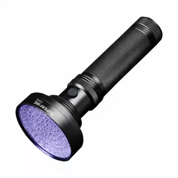 Superfire UV06 ultravioletais lukturis 395nm IP46 rokas prožektors