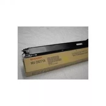 Toner kasetne Sharp MX-31GTYA Dzeltens, oriģināla, lāzer, 15 000 lapas, 1 gab.