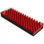 Dzesēšanas radiators Jonsbo M.2-3 RED melns sarkans 24.4mm 73mm 9.6mm