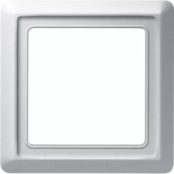 BUSCH-JAEGER Abdeckrahmen 1-Fach 2101-33 AW44 alusilber 2101-33 (2101-33)