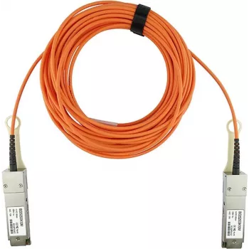 BlueOptics QSFP-40G-D-AOC-15M aktīvais optiskais kabelis 40GBASE-SR4 15m zils