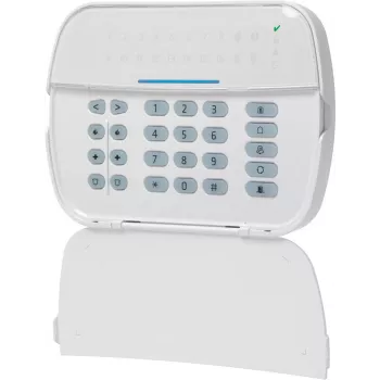 Vadu LED tastatūra DSC 45008 drošības paneļiem — 16 zonas, F1–F5 funkciju taustiņi