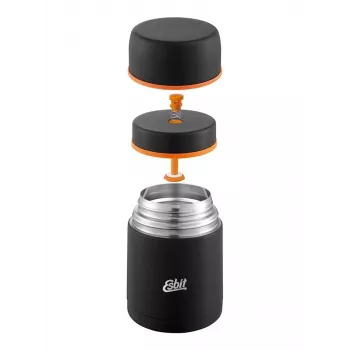 Termos ēdiena trauks Esbit Food Jug 500ml, Melns