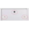 Extralink sienas skapis 4U 600x600 Pelēks
