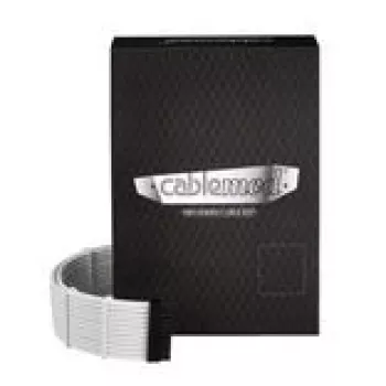 CableMod C-Series Pro ModMesh kabeļu komplekts Corsair RMi, RMx un RM barošanas blokiem — balts