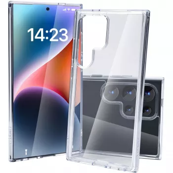 StyleShell SHOCKFlex, Caurspīdīgs telefona maciņš, Samsung Galaxy S24 Ultra
