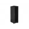 Rack skapis 19 collu LANBERG FF01-8842-23B 42U ar sieta priekšējām durvīm, melns