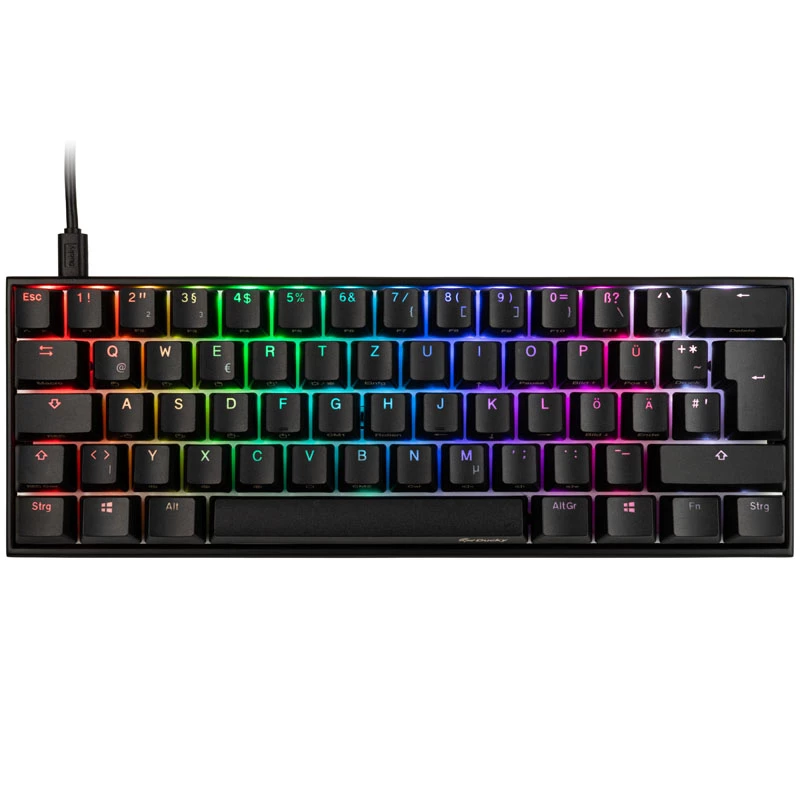 Ducky Mecha Mini Gaming taustiņu bloks, melns, USB