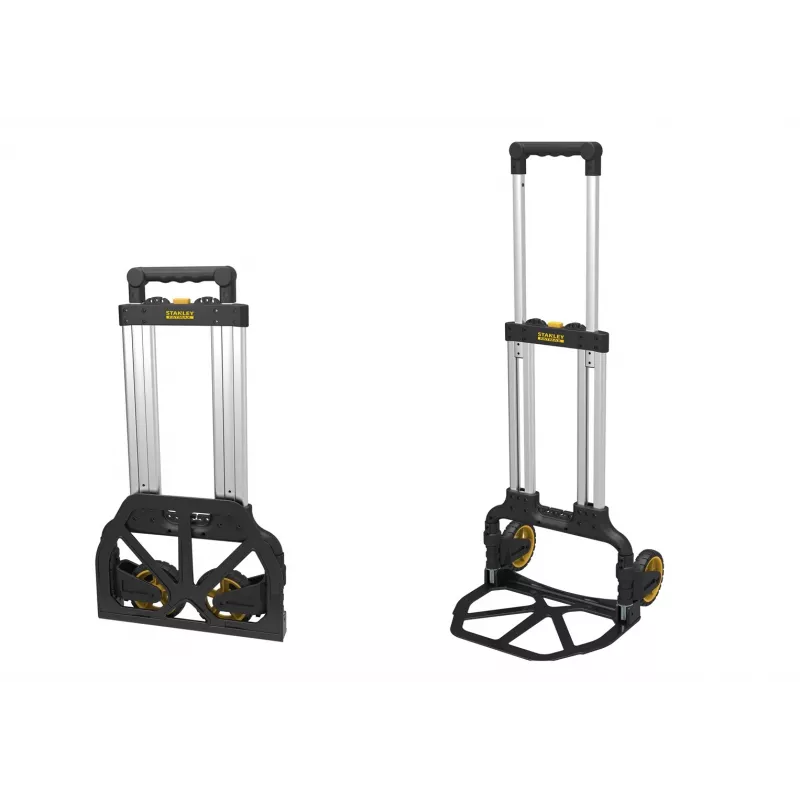Saliekamais transporta ratiņš STANLEY FXWT-705-SP — rokas ratiņi, alumīnija rāmis, celtspēja 70 kg, salokāms, 2 riteņi