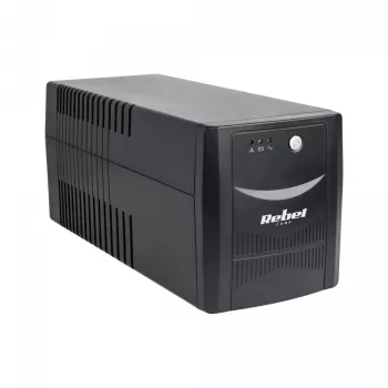 Nepārtrauktās barošanas avots REBEL Micropower 1000 (offline, 1000VA / 600W, 230V, 50Hz)