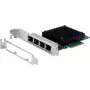 Tīkla karte Exsys EX-60114 4-portu PCIe 2.5 Gigabit