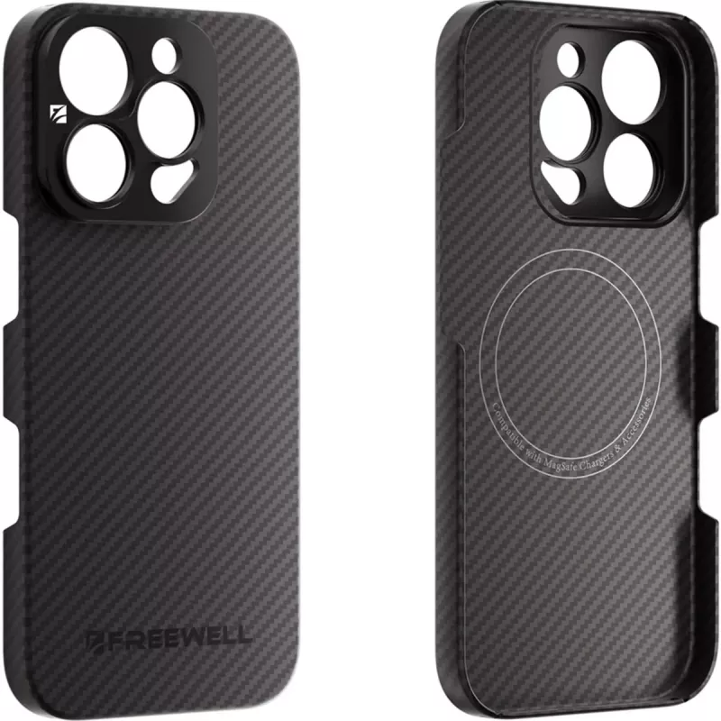 Aizsargmaciņa Freewell iPhone 16 Pro Max ar integrētu 17mm objektīva stiprinājumu