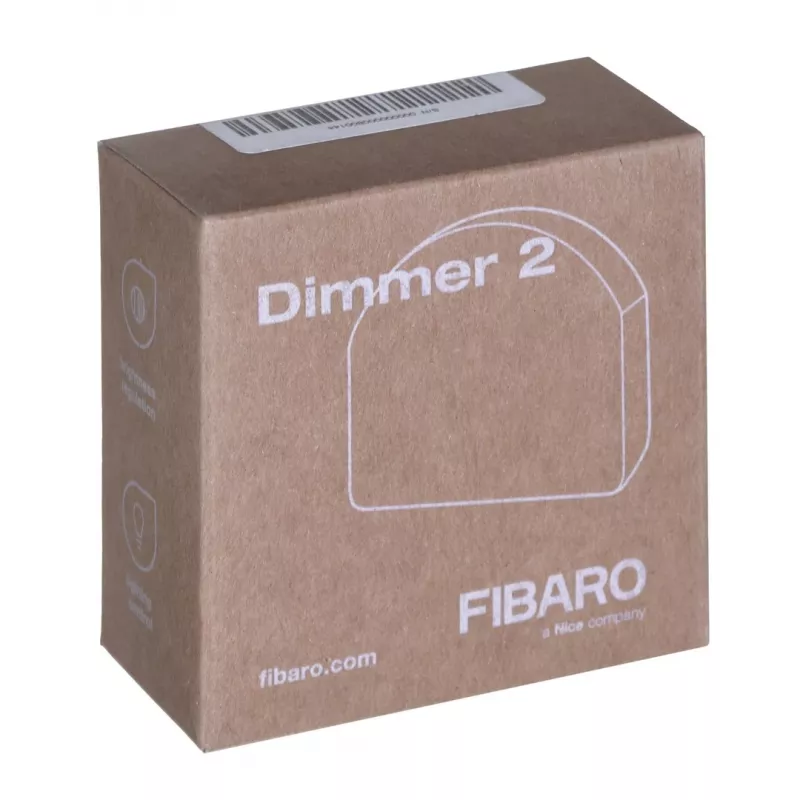 Fibaro Dimmer 2 FGD-212 – Z-Wave gaismas regulators, melns