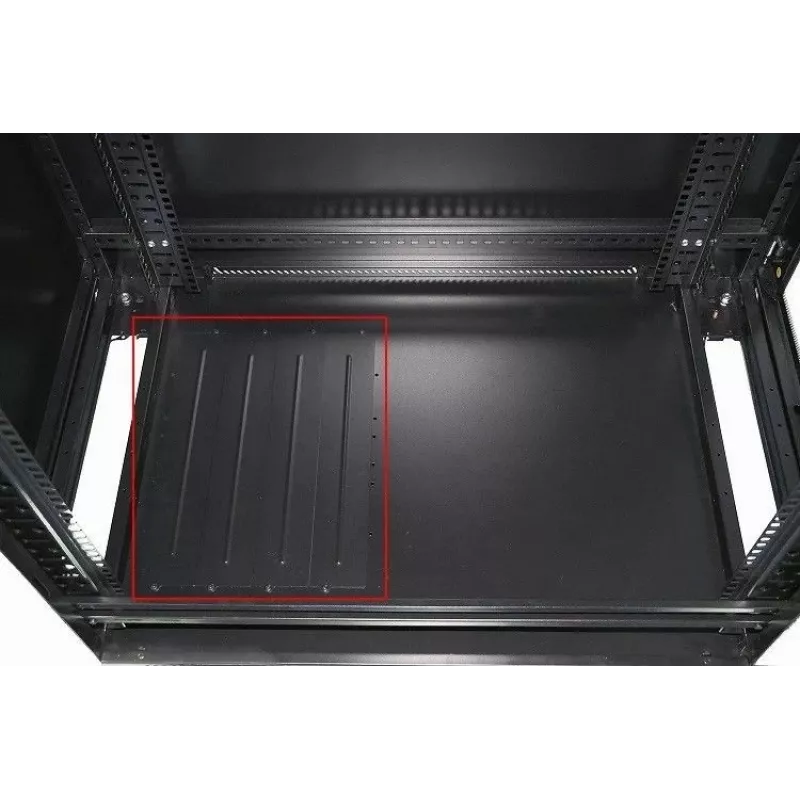 Extralink EX.11366 27U brīvstāvošs skapis 600x800 mm Melns
