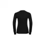 Odlo BL TOP garām piedurknēm apkakles T-krekls ACTIVE WARM ECO sievietēm, izmērs S, melns