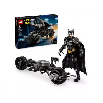 LEGO® DC Batman™: Betmena konstruējama figūra un motocikls 76273