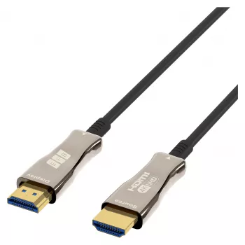 EFB Elektronik HDMI optiskais kabelis AOC Active 4K60Hz melns - 20 m (HDMI-20-00008)