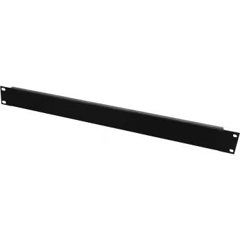 Rack priekšējais panelis Omnitronic Z-19U Steel Black 1U