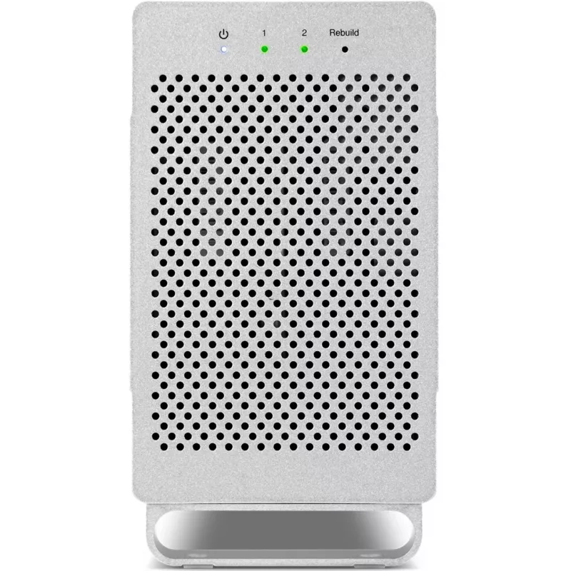 OWC Mercury Elite Pro Dual White ārējais korpuss 2x 3.5 inch SATA diskdziņiem, RAID 0/1/SPAN, USB Type‑B