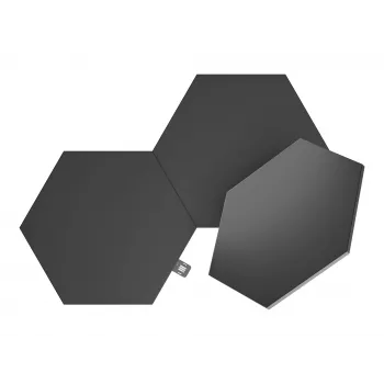 Nanoleaf NL42-0101HX-3PK Ultra Melni Sešstūri paplašinājuma komplekts (3 paneļi)