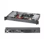 Korpuss Supermicro SC504-203B Mini Tower Melns