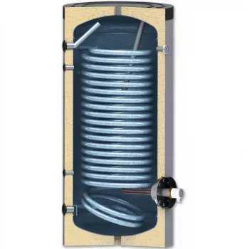 Sunsystem SWPN200 | Emaljēts ūdens sildītājs 200L ar siltummaini 1.9 m