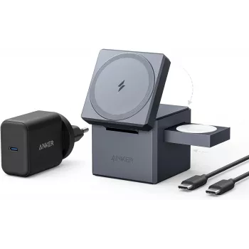 Mobilās ierīces lādētājs Anker Y1811G11 Iekštelpu AC USB Ātrā uzlāde Melns