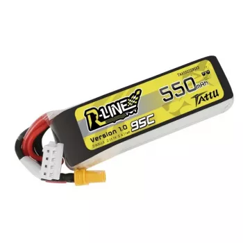 Tattu R-Line 550mAh 11.1V 95C 3S1P XT30 akumulators