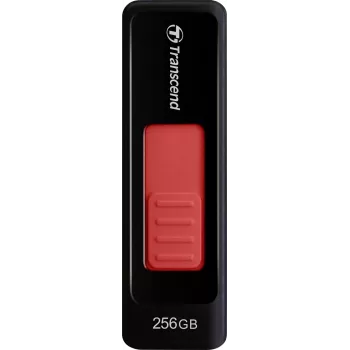 Transcend JetFlash 760 USB zibatmiņa 256 GB USB Type-A 3.2 Gen 1 Melns - Sarkans (TS256GJF760)