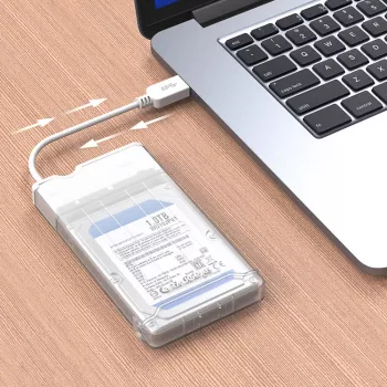 GrauGear ārējais cietā diska korpuss 2.5 inch HDD/SSD USB 3.2 Alumīnijs
