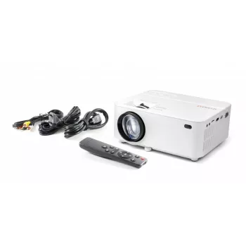 Projektors Technaxx TX-113 1800 ANSI lūmenu LED 800x480 balts