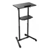 Stāvgalds Gembird TVS-DESK-01-BK Melns 20 kg 1110-1345 mm