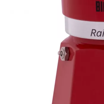 Kafijas automāts BIALETTI Rainbow 0.06 L — alumīnijs, 60 ml, sarkans