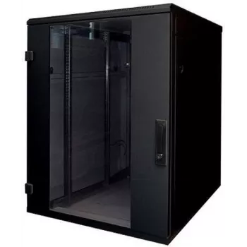 Triton - RMA-18-A68-BAX-A1 - 19 tīkla skapis 18HE, 600x800, stikla durvis, melns