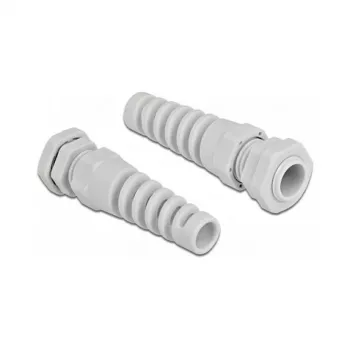 Kabeļa blīvslēgs DeLOCK 60342 Pelēks Plastmasa 1 gab.