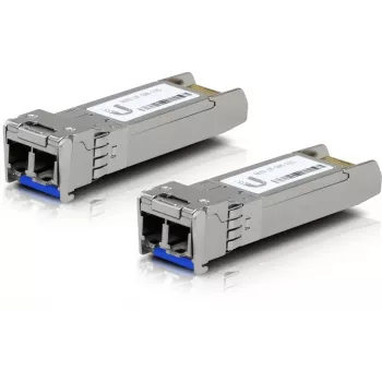 SFP+ šķiedru optikas raiduztvērējs Ubiquiti UACC-OM-SM-10G-D-2 10 Gbps 1310 nm LC vienmoda 10 km (2 iepakojumā)