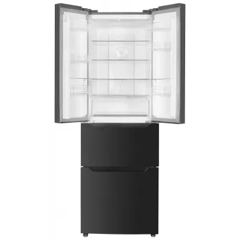 Ledusskapis-salvētava French Door MPM MPM-351-SBF-07, nerūsējošais tērauds, Energoefektivitātes klase E
