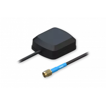 Tīkla antena Teltonika PR1KSG30, apļveida polarizācija, 2 dBi, 1.57542–1.602 GHz, SMA vīrišķais, 50 Ω, melna